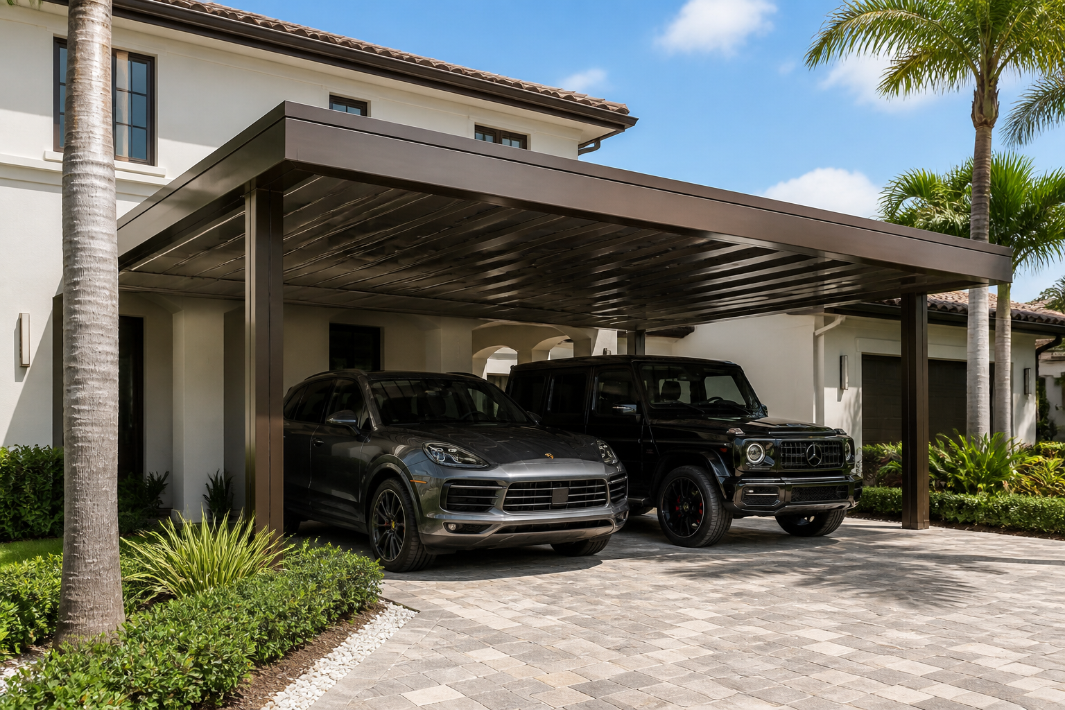 Driveway carport concept