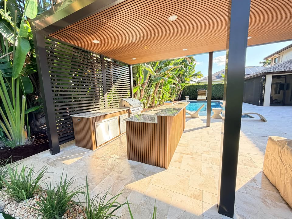 Outdoor kitchen project
